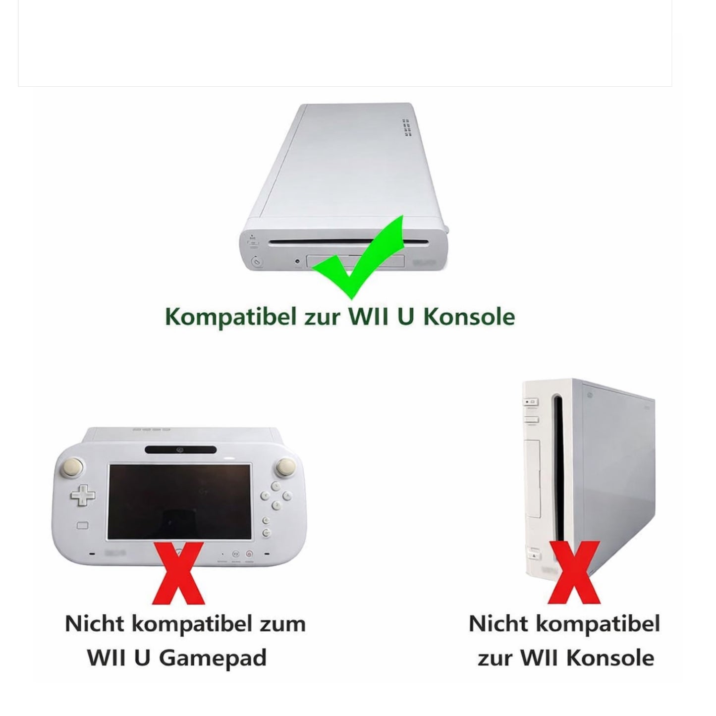 Netzteil für Nintendo Wii U Konsole – AC Adapter 100–240V