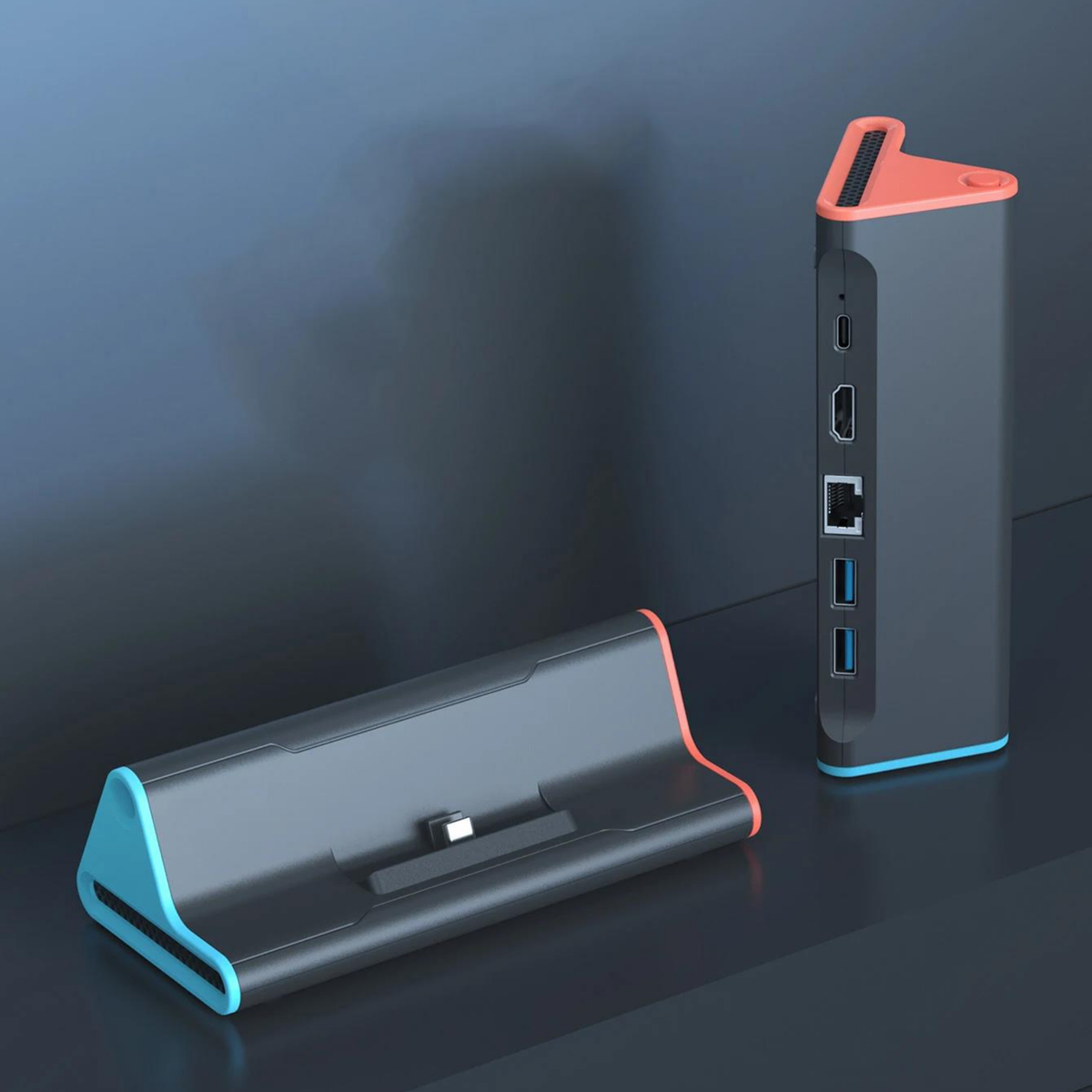 Dockingstation für Nintendo Switch 2 | Switch & OLED mit HDMI 4K, Gigabit-LAN & USB 3.0