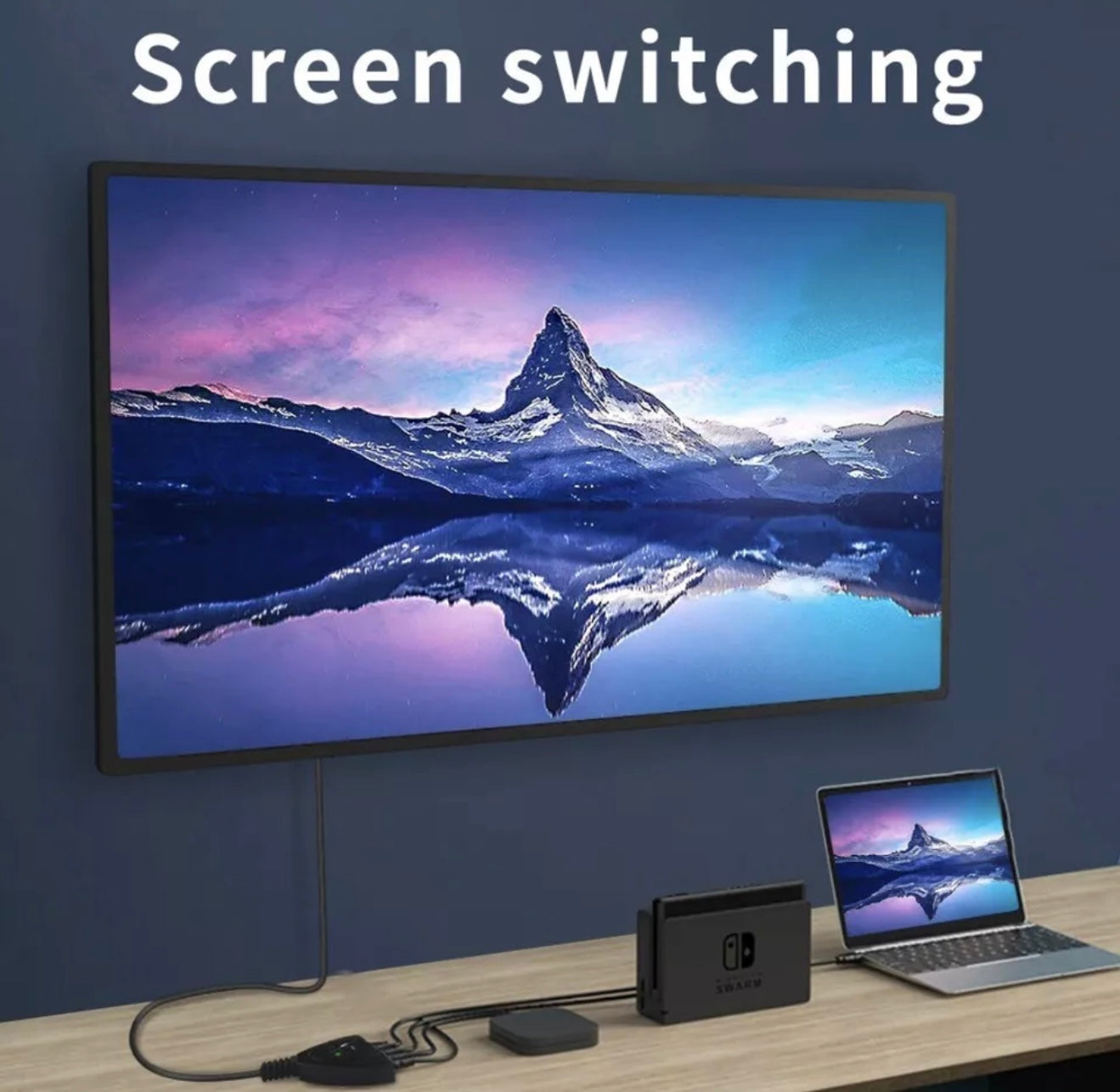 HDMI Splitter 3 in 1 Kabel Verteiler, UHD 4K, 60Hz Switch - Game-Kiosk