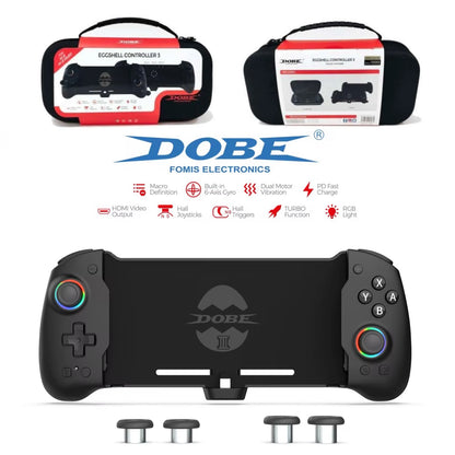 DOBE V3 Eggshell Pro Hall High-End Controller für Nintendo Switch / OLED Macro Turbo LED HDMI Docking Case