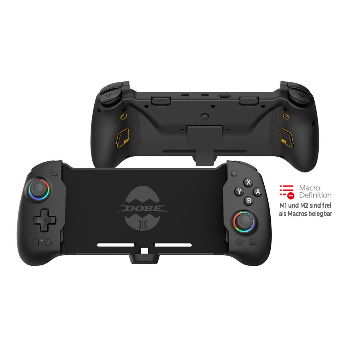 DOBE V3 Eggshell Pro Hall High-End Controller für Nintendo Switch / OLED Macro Turbo LED HDMI Docking Case