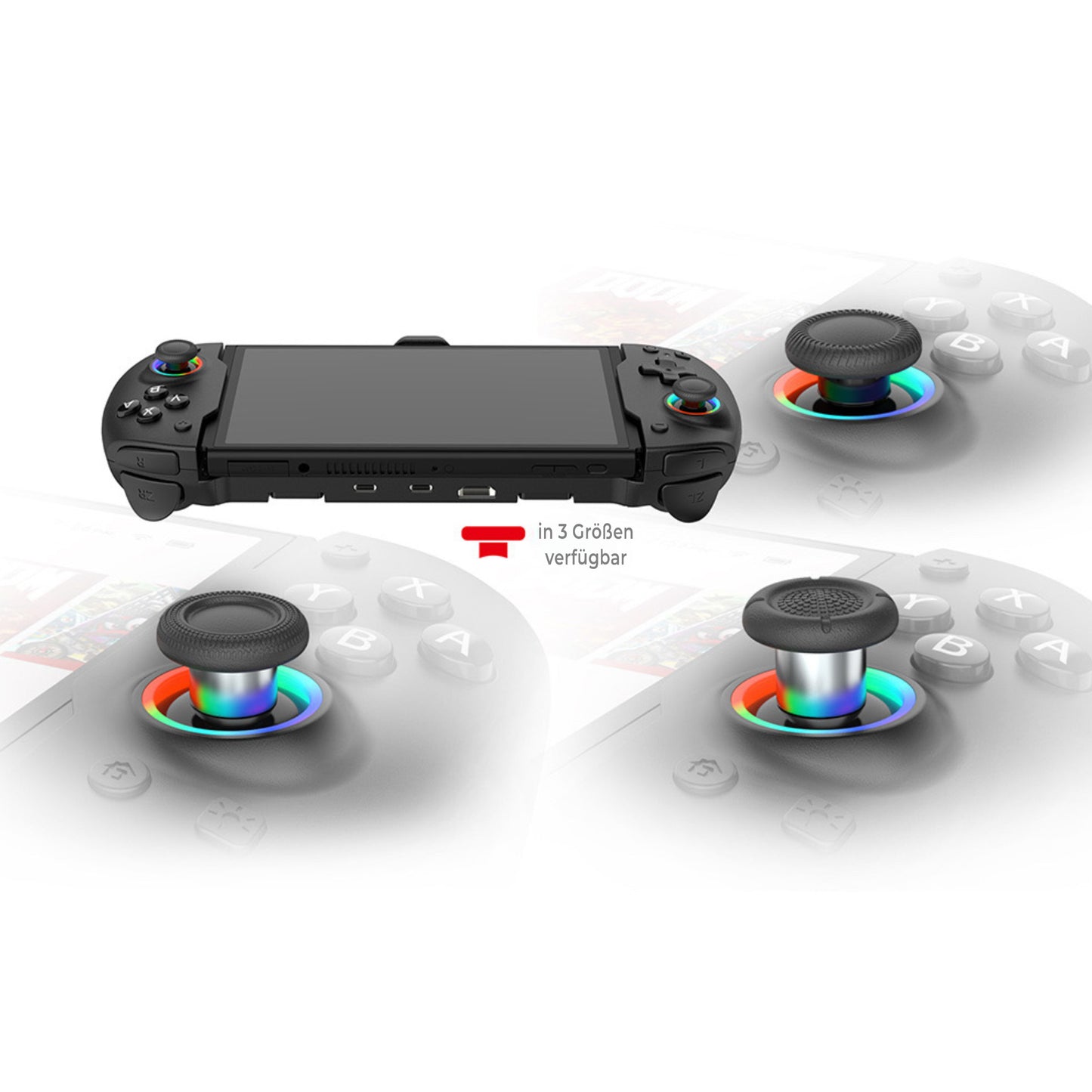 DOBE V3 Eggshell Pro Hall High-End Controller für Nintendo Switch / OLED Macro Turbo LED HDMI Docking Case