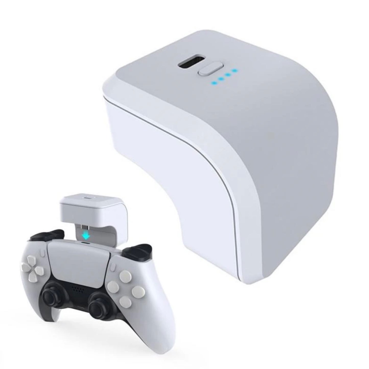 DOBE Powerbank 1600mAh Akku für PS5 PlayStation 5 DualSense & Edge Controller / inklusive Ladekabel