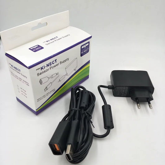 Netzteil Adapter für Xbox 360 Kinect Bewegungssensor USB Kabel Ladegerät