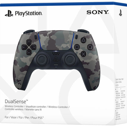 SONY DualSense® Wireless Controller Grey Camouflage für PlayStation 5, MAC, Android, iOS, PC - Game-Kiosk
