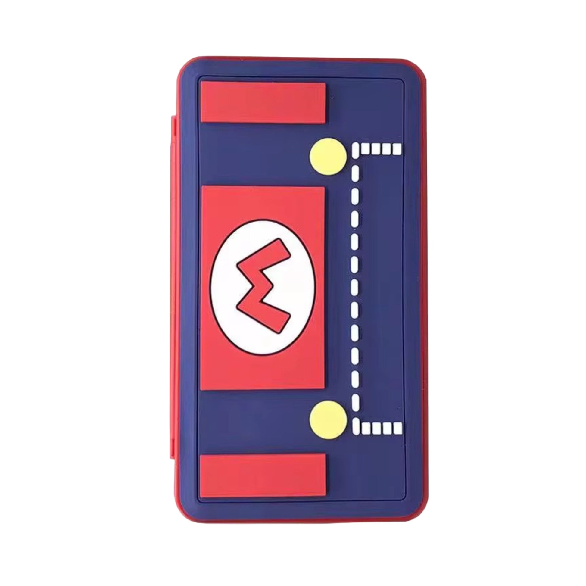 Spielkartenetui Case Hosenträger für Nintendo Switch 24 Spielkarten & Micro SD - Game-Kiosk