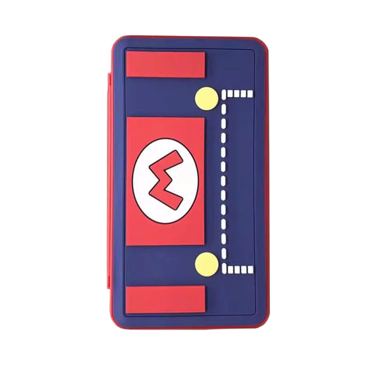 Spielkartenetui Case Hosenträger für Nintendo Switch 24 Spielkarten & Micro SD - Game-Kiosk