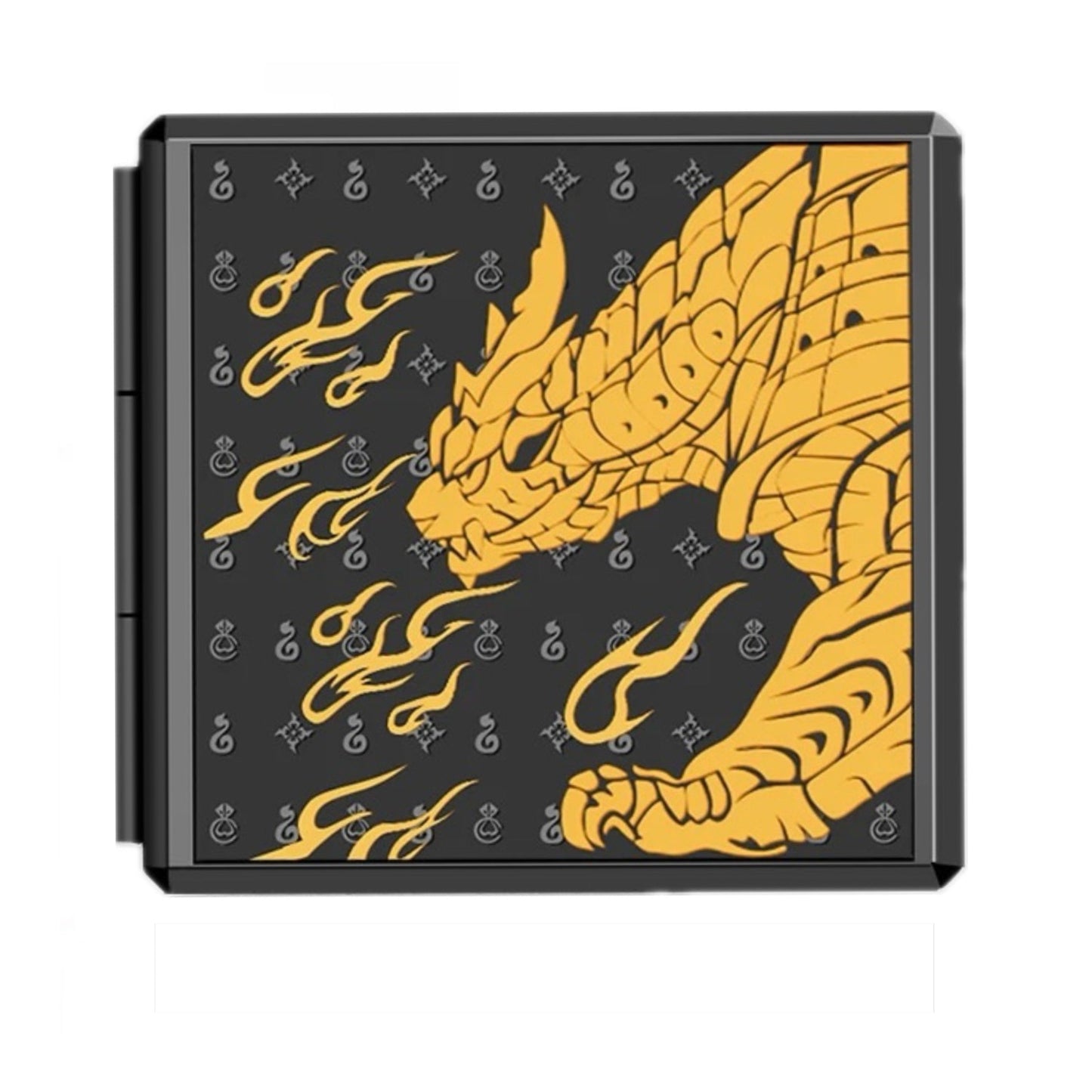 Spielkartenetui Case Schwarz-Gold für Nintendo Switch 12 Spielkarten & Micro SD - Game-Kiosk