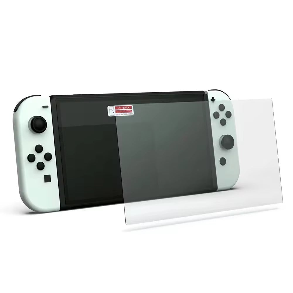 Displayschutz - Panzer Folie Glas für Nintendo Switch OLED - Game-Kiosk