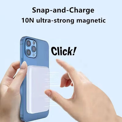 Mini Power Bank für MagSafe 5000mAh – Magnetischer Akku - Game-Kiosk