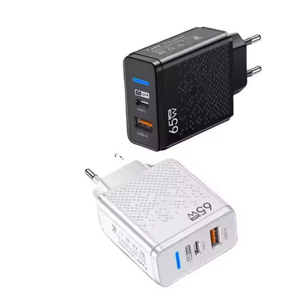 Schnelllade Netzteil 65W (USB-C & USB Typ-A) - Game-Kiosk