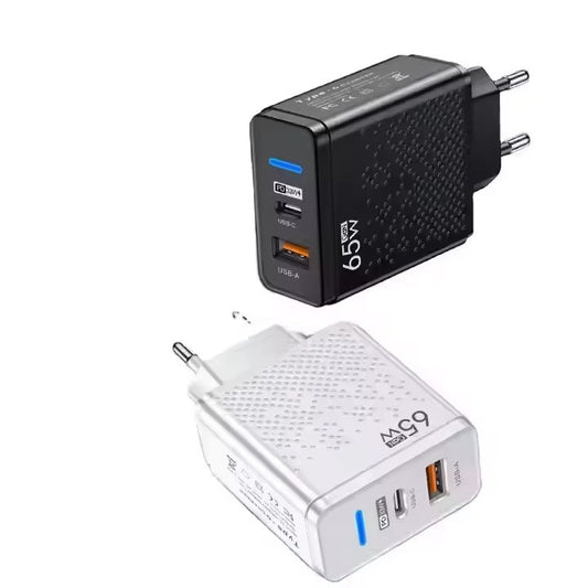 Schnelllade Netzteil 65W (USB-C & USB Typ-A) - Game-Kiosk