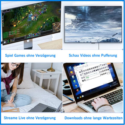 Netzwerkadapter 2.5Gbps, USB3.2 zu RJ45 - Game-Kiosk