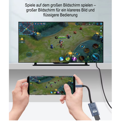 USB-C zu HDMI Adapter, 4K - Game-Kiosk