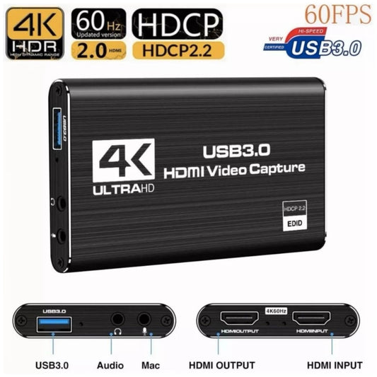 4K HDMI Video Capture Live-Streaming-Recorder - Game-Kiosk