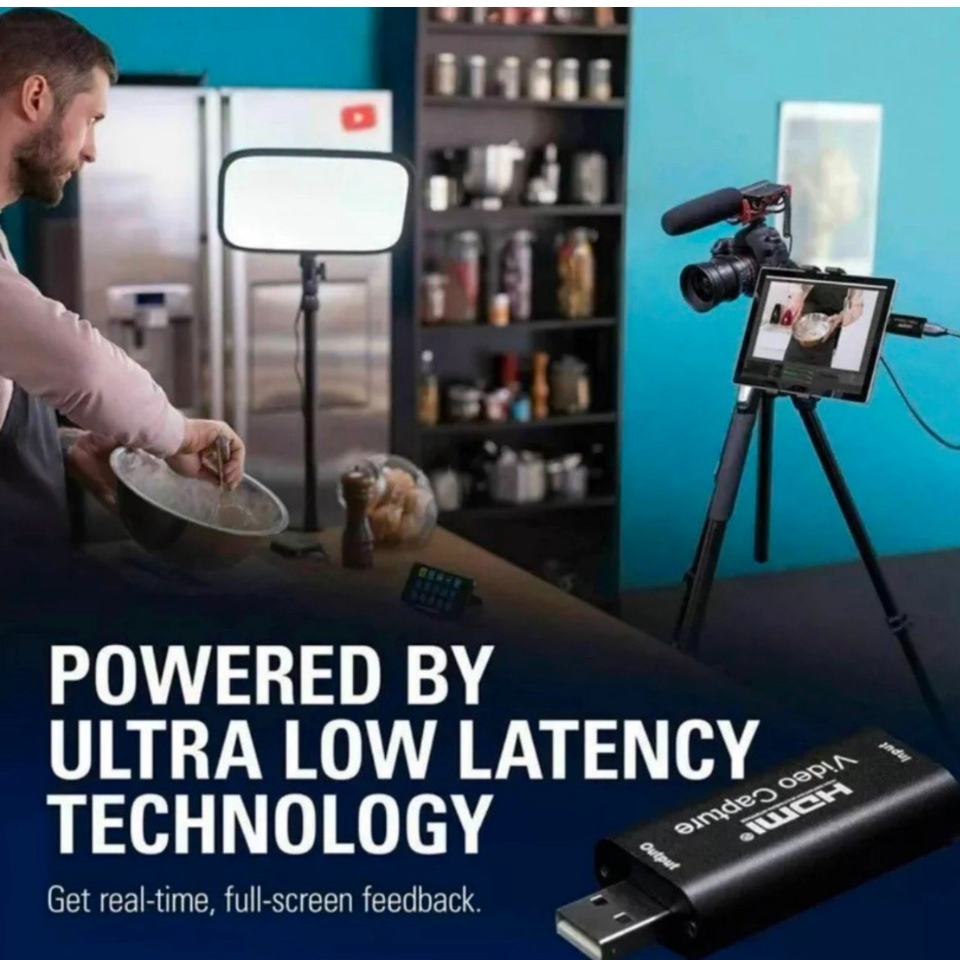 4K Video Capture Card HDMI zu USB 1080P Live Streaming - Game-Kiosk