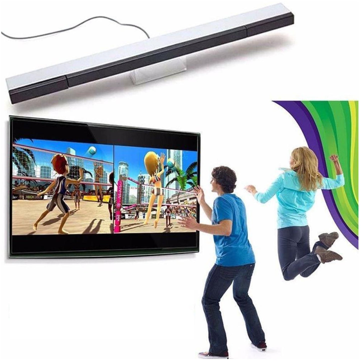 Sensorleiste für Wii & WiiU Konsole inkl. Halterung - Game-Kiosk