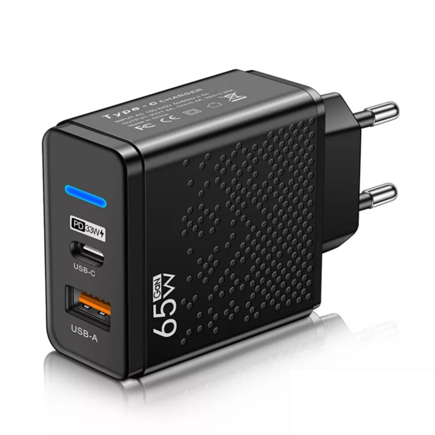 Schnelllade Netzteil 65W (USB-C & USB Typ-A) - Game-Kiosk