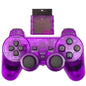 Wireless 2,4 GHz Gamecontroller für PS1/PS2 inkl. Empfänger - Lila