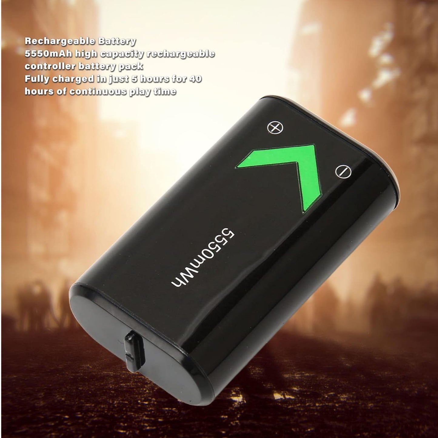 Akku für Xbox One - Series S/X Controller Batterie Pack 5550mWh inklusive 3m Kabel