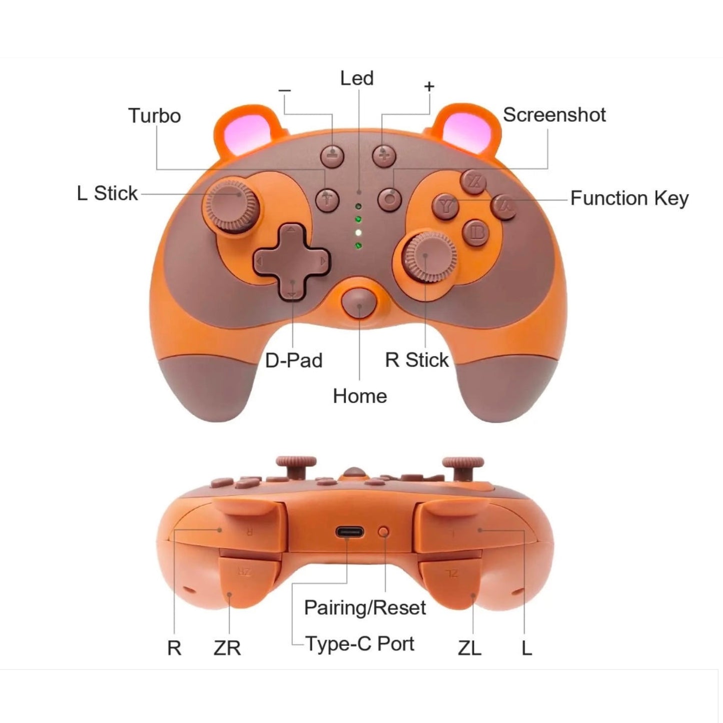 Pro-Controller kompatibel mit Switch