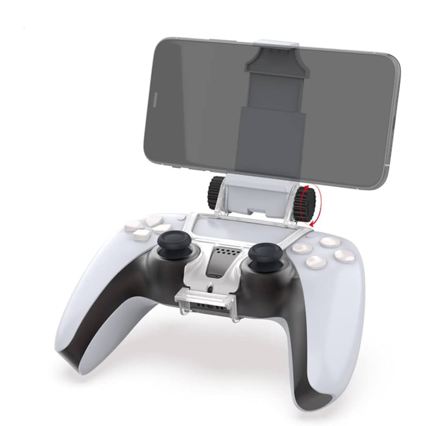 DOBE Verstellbare Smartphone Handy Halterung für Playstation 5 DualSense PS5 Controller