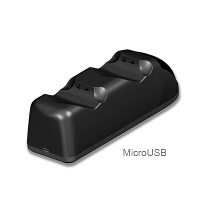 DOBE Ladestation für zwei Playstation 4/PS4 Slim/PS4 Pro DualShock Controller mit LED-Statusanzeige & Ladekabel