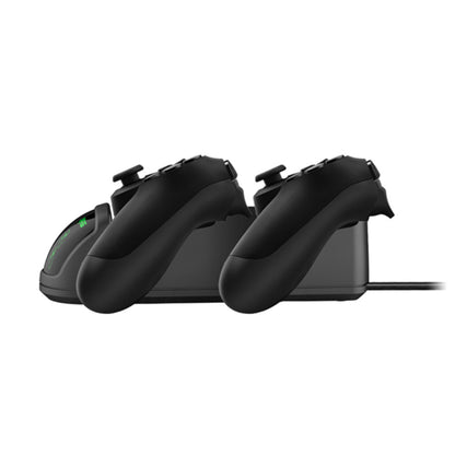 DOBE Ladestation für zwei Playstation 4/PS4 Slim/PS4 Pro DualShock Controller mit LED-Statusanzeige & Ladekabel