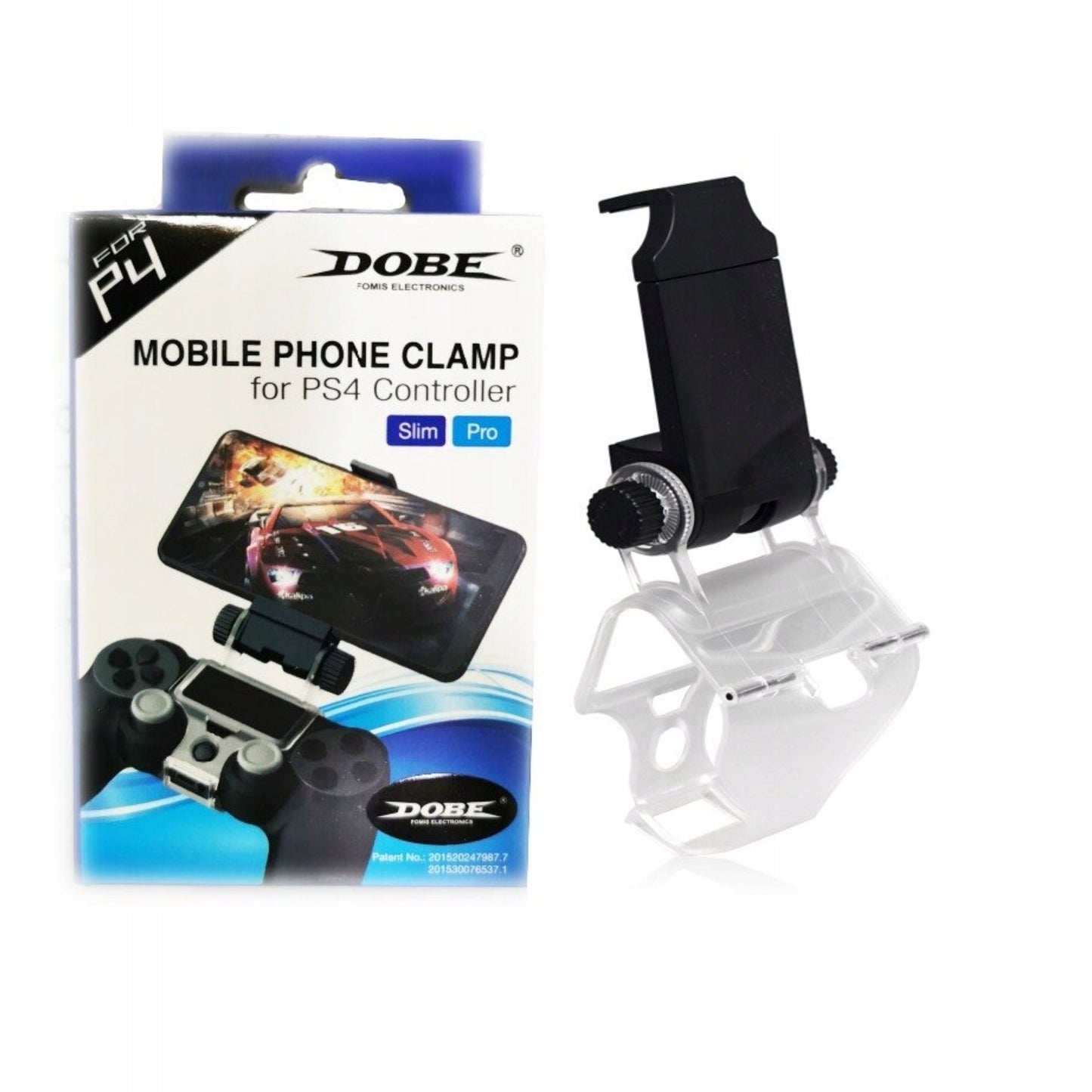 DOBE Verstellbare Smartphone Handy Halterung für PS4 PlayStation 4 DualShock Controller