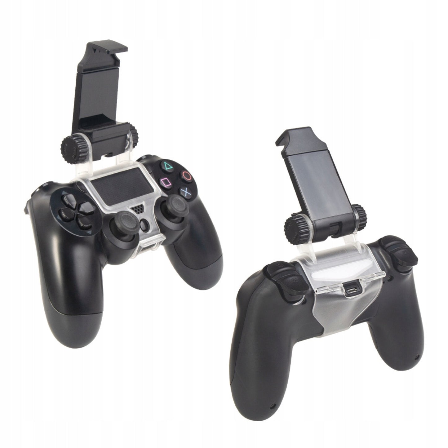 DOBE Verstellbare Smartphone Handy Halterung für PS4 PlayStation 4 DualShock Controller