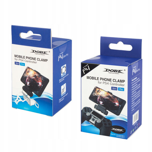 DOBE Verstellbare Smartphone Handy Halterung für PS4 PlayStation 4 DualShock Controller