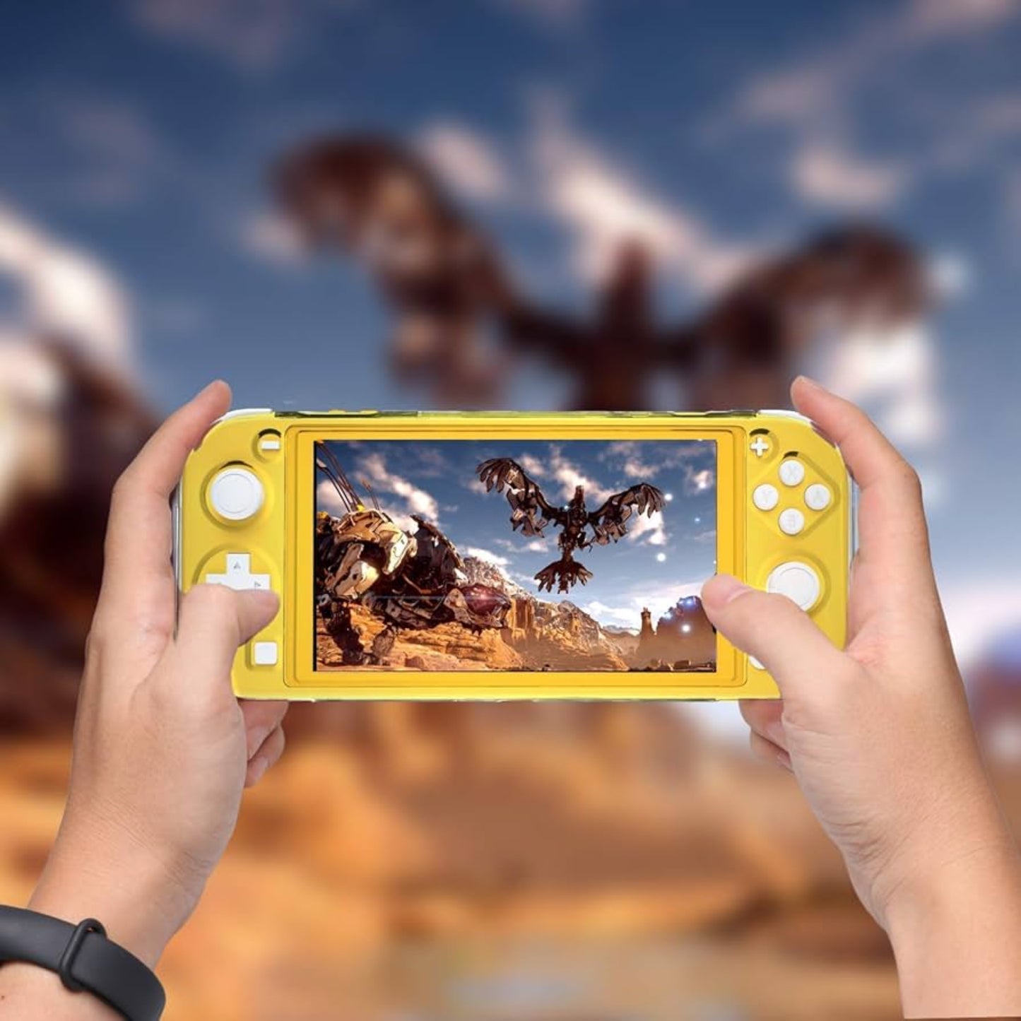 Schutzhülle für Nintendo Switch Lite Transparent - Crystal Case