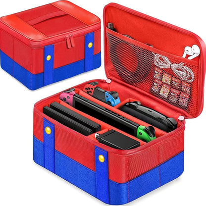 Tragetasche - Schutzhülle für Nintendo Switch / Lite & OLED Konsole & Zubehör Tasche Super Mario Style