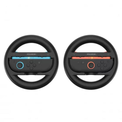 DOBE Racing Lenkrad Set für Nintendo Switch / OLED / Switch 2 Joy-Pad–Controller Wheel Griffe mit Erweiterungsschienen (2 Stück)
