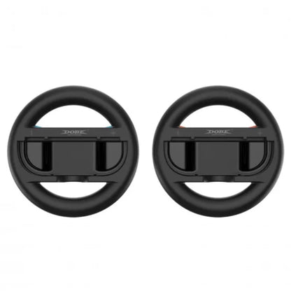 DOBE Racing Lenkrad Set für Nintendo Switch / OLED / Switch 2 Joy-Pad–Controller Wheel Griffe mit Erweiterungsschienen (2 Stück)