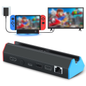 Docking Station für Nintendo Switch & OLED mit LED, LAN & 4K HDMI USB-C, 2x USB
