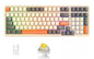 ATTACK SHARK K98 100-Tasten Hot-Swappable Mechanische Gaming-Tastatur, Bluetooth/2.4G Wireless/ Wired USB-C, 3000mAh Akku, RGB, Programmierbar Windows/PC/Mac
