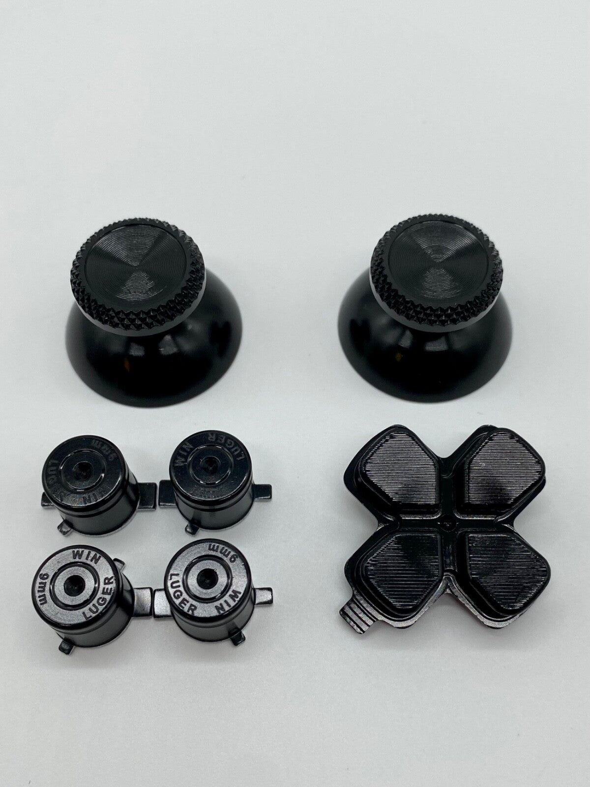 PlayStation 5 DualSense PS5 Controller Stick Thumbstick Joystick Kappen Knöpfe Alu Metall