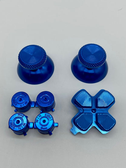 PlayStation 5 DualSense PS5 Controller Stick Thumbstick Joystick Kappen Knöpfe Alu Metall